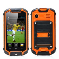 Mini Nano Rugged Mobile Phone with Android 4.2 - 2MP Rear Camera, Water Resistant, Earphones